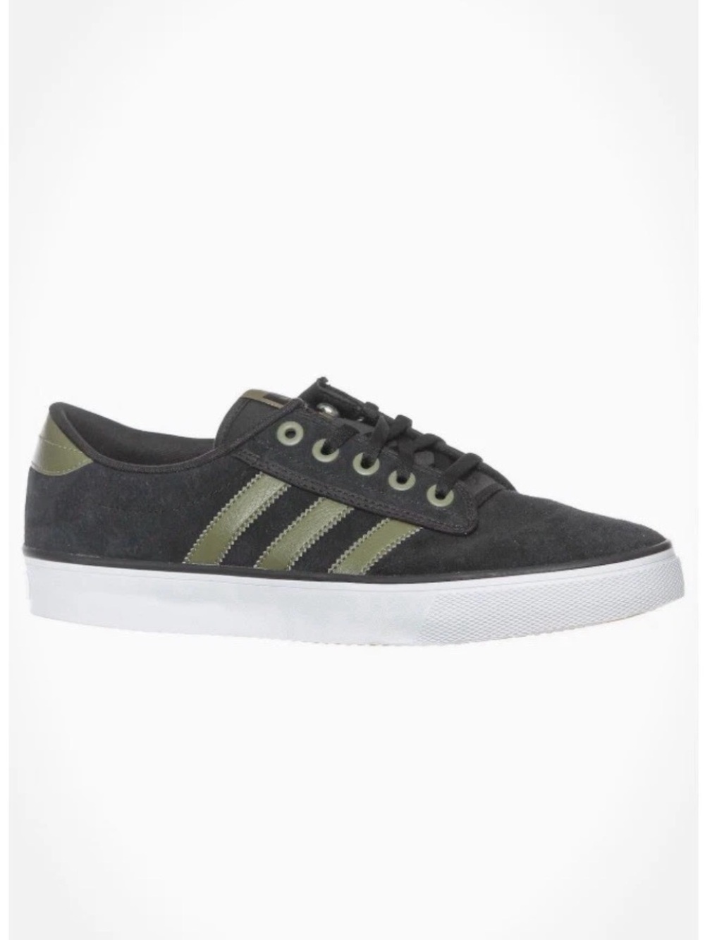 VGUC Adidas Originals Kiel Skateboarding Shoes Sneakers Size US 11 Black/Olive